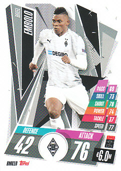 Breel Embolo Borussia Monchengladbach 2020/21 Topps Match Attax CL #BMG10